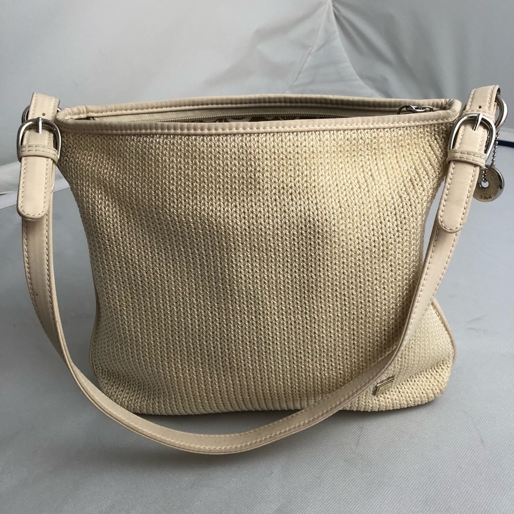 The Sak natural riviera crocheted slouchy hobo bag